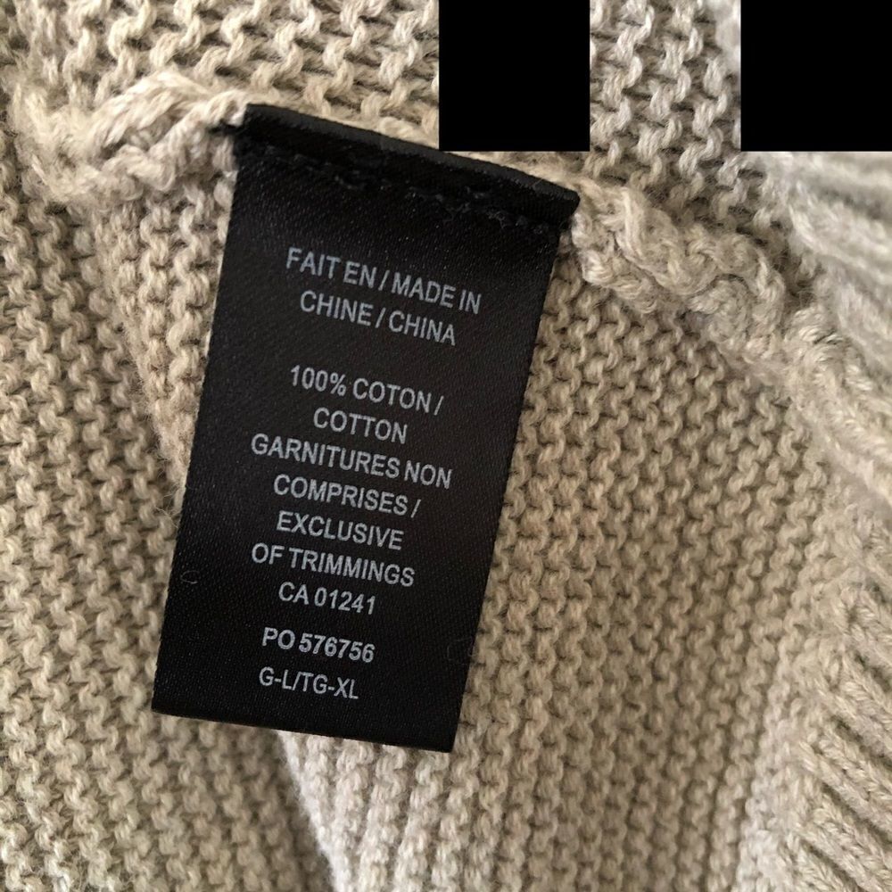 Le31 Simons - Rib-knit Open Cardigan (L/XL) - Picture 8 of 8